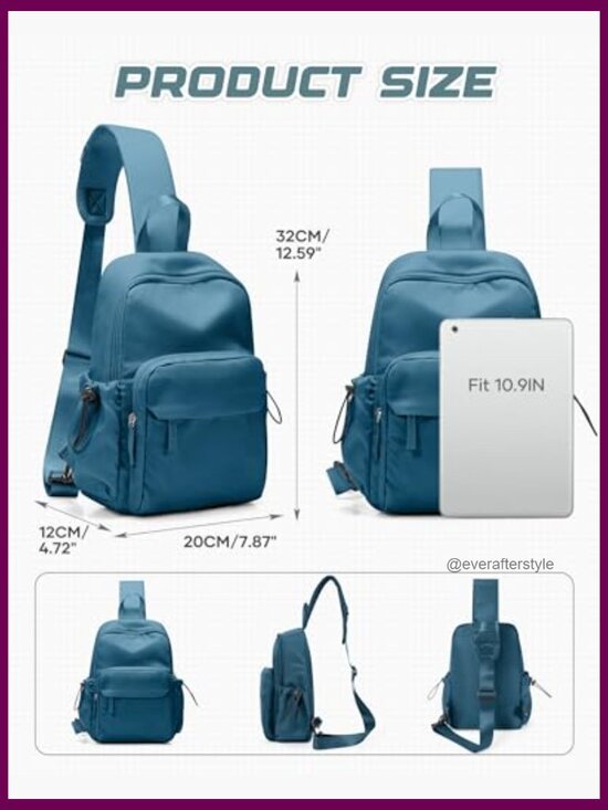 Anti Theft Sling Backpack Crossbody Bag Daypack Shoulder Pack main image 5